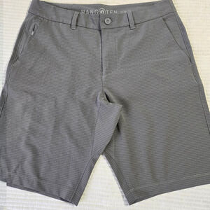 Men's Hang Ten Everyday Hybrid Shorts Size 32 Gray Striped